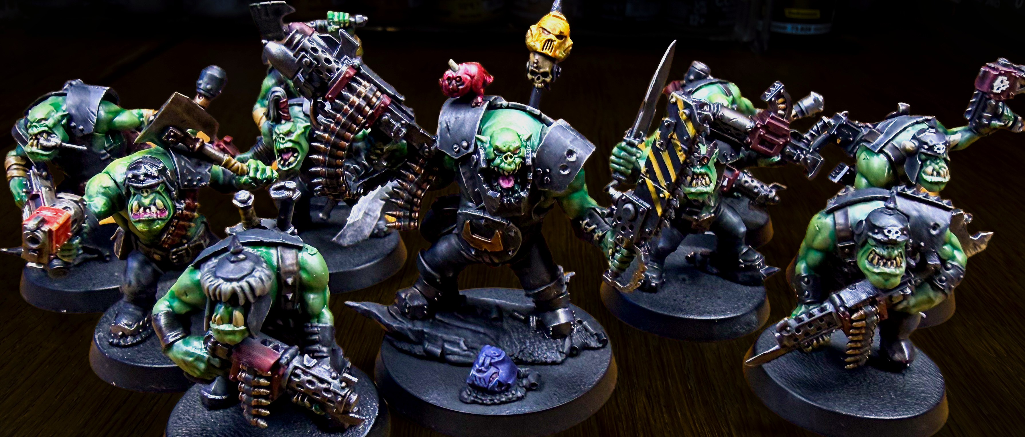 Ork Warband, full mob