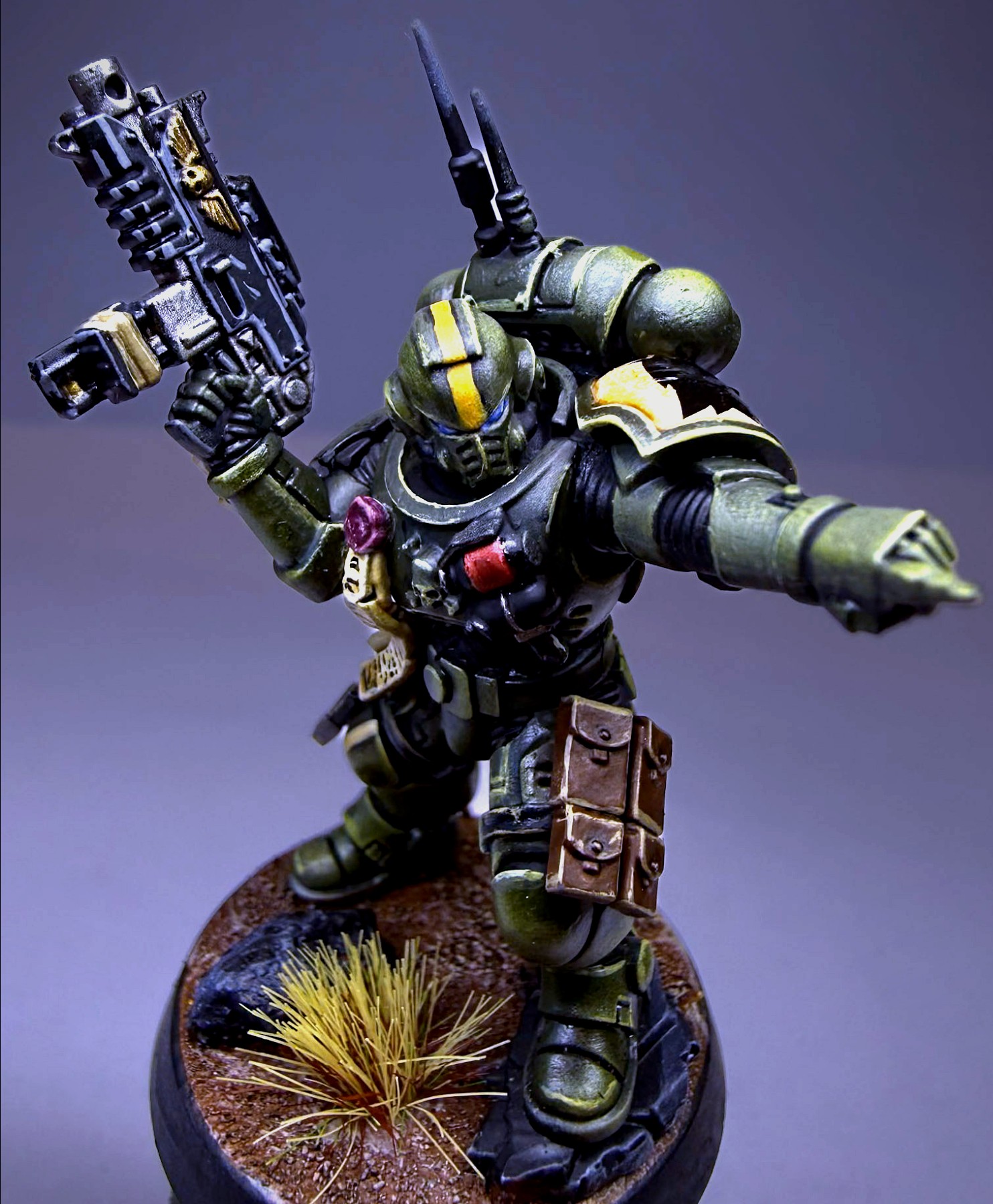 Veteran Sergeant, angle 1