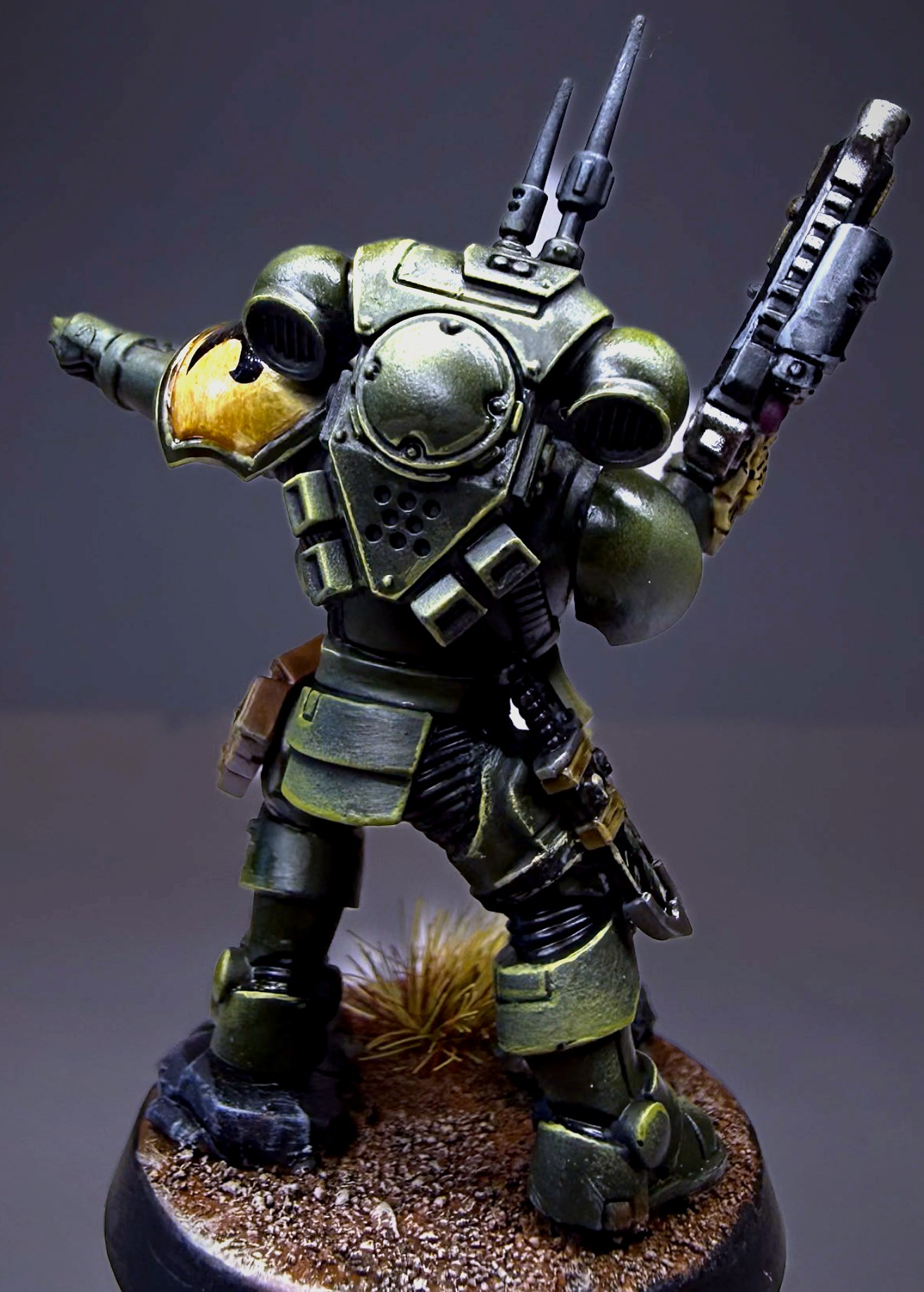 Veteran Sergeant, angle 3